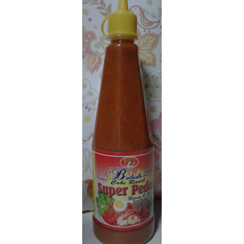 

HOT DEAL SAMBAL BALADO 72 CABE RAWIT SUPER PEDAS !!!!!!