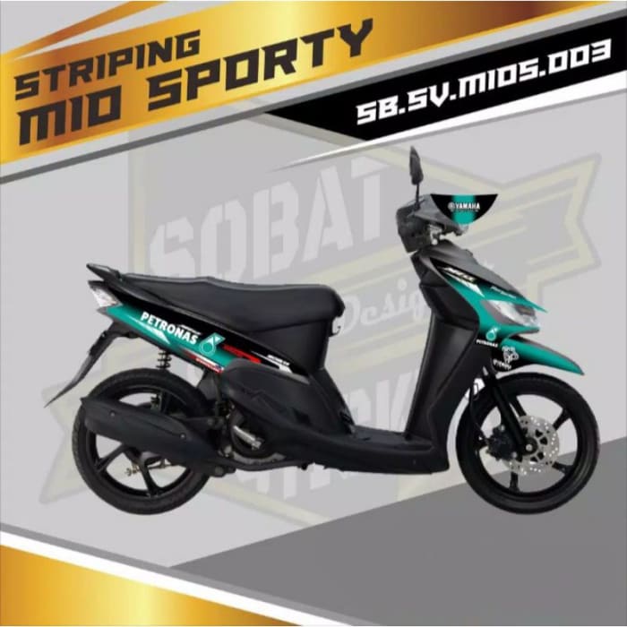 (COD)   STIKER VARIASI MIO SPORTY/MIO SMILE VARIASI STIKER SCOTLAIT STICKERS PETRONAS STIKER MURAH