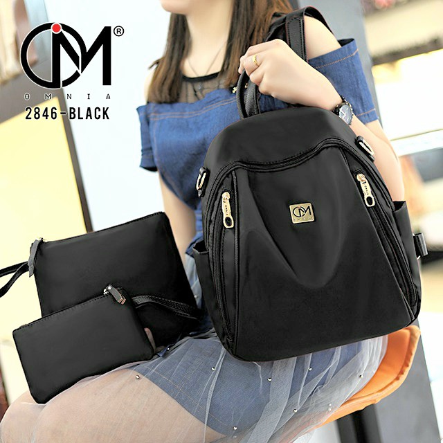Omnia Seri 2846#12 ransel wanita tas cewek import batam grosir murah BISA COD