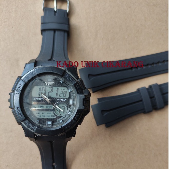 Tali Strap Pengganti Untuk Jam Tangan Digitec DG-3012T DG3012 DG-3012 DG3012T 3012