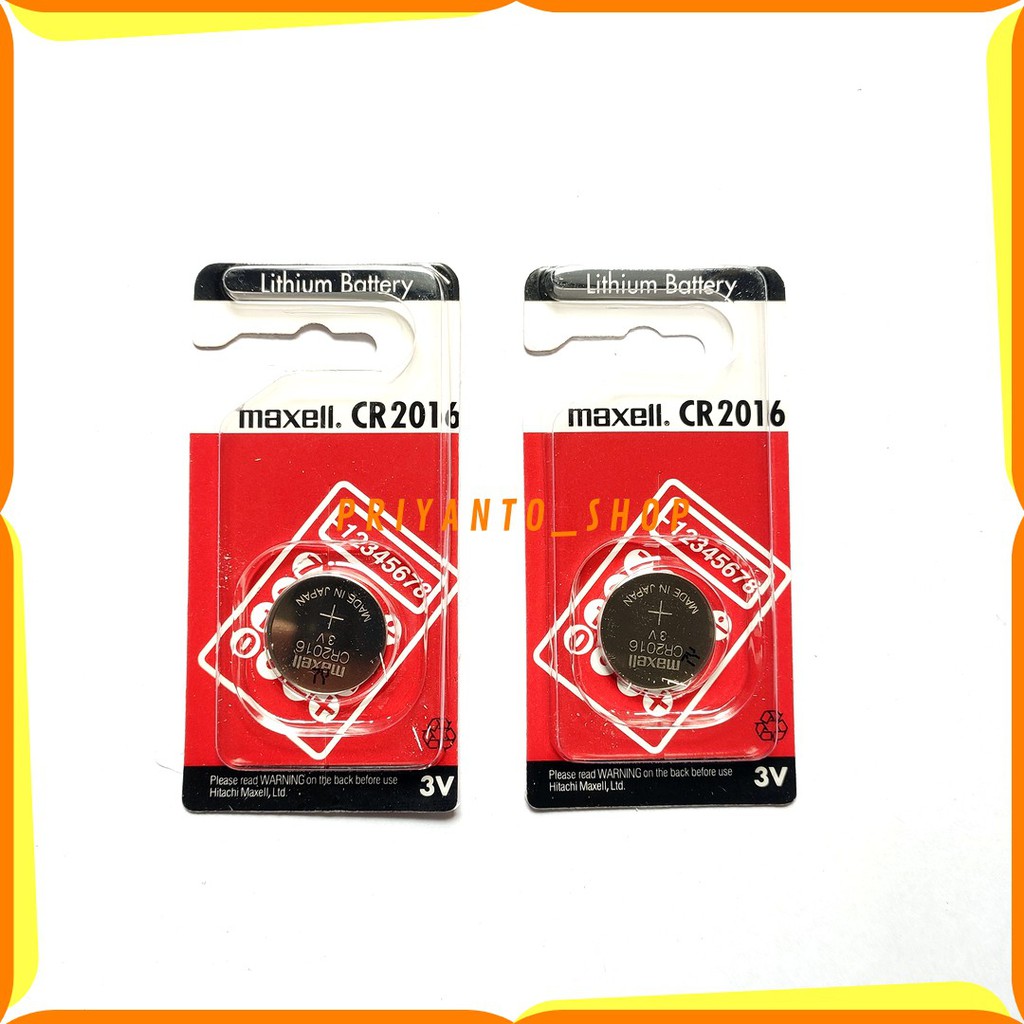 ORIGINAL BATTERY BATREI CR 2016 CR2016 LITHIUM 3V