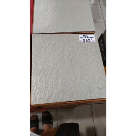 Keramik Lantai Kasar Oscar Green 30x30 KW1