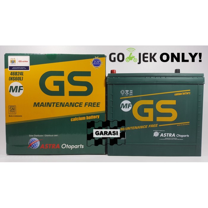 Jual Aki Mobil Toyota Corolla Series/Corola Altis GS Astra NS60L Aki