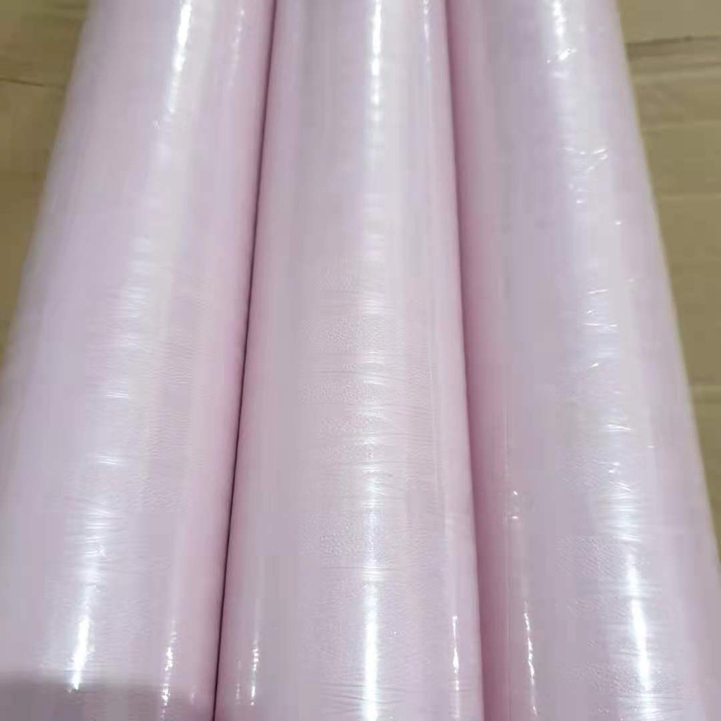 WALLPAPER STICKER DINDING PINK MOONLIGHT FOREST 45cmX10m