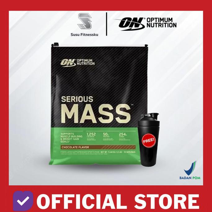 SUPLEMEN FITNESS-ON Serious Mass Gainer 12 lbs MURAH