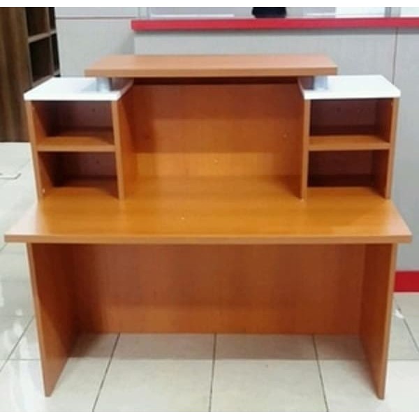 Meja Reception Receptionist Kantor Kasir Customer Service Bisa Dipisah Shopee Indonesia