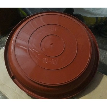 tatakan alas pot BP 40-60 merah bata untuk pot uk 40&amp;45cm - MERAH BATA