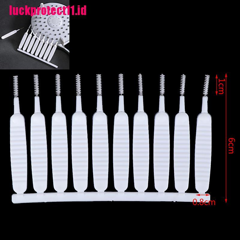 (LUCK11) 10pcs / set Sikat Pembersih Lubang Gap Anti Sumbat