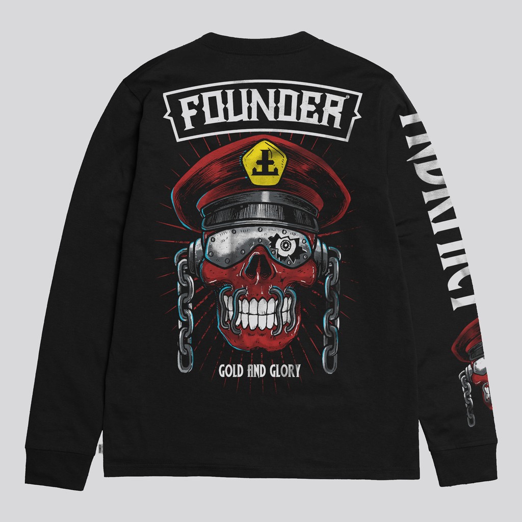 Founder Factory - Megadeth Long Sleeve - Black