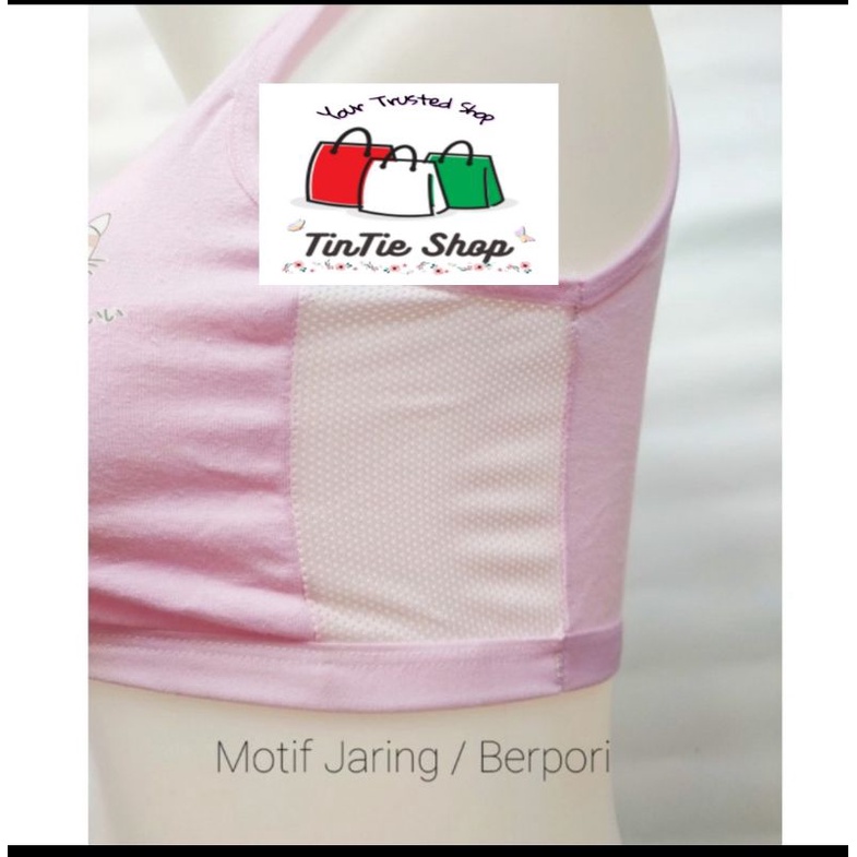 Miniset Remaja katun spandek Busa lepas