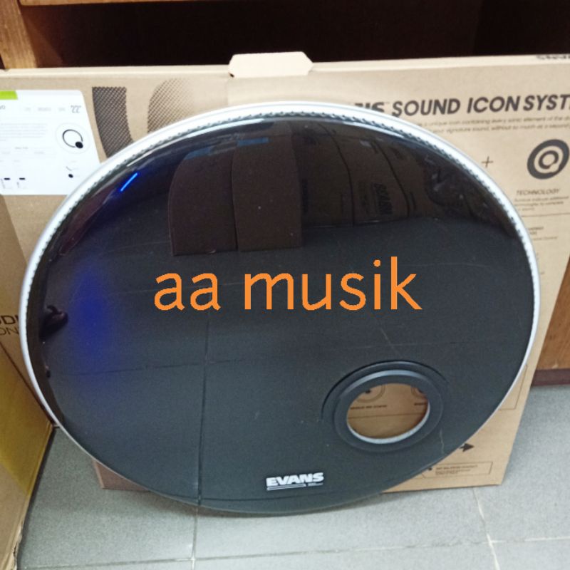 KULIT DRUM EVANS BASS DRUM 22 INCH BD22REMAD ORIGINAL
