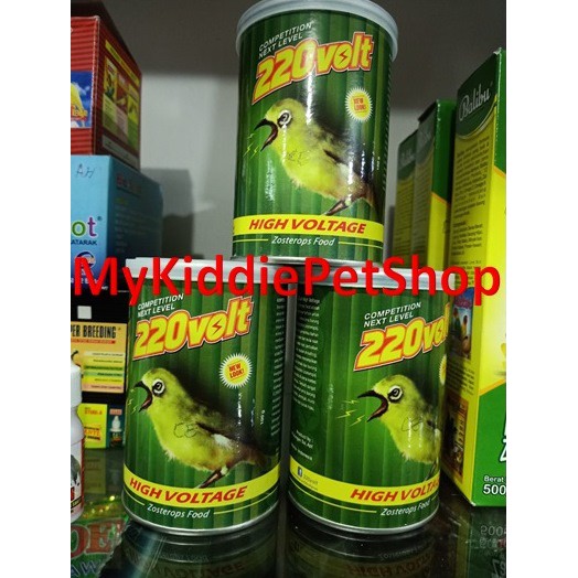 MAKANAN BURUNG PLECI KACAMATA 220 VOLT 220 Volt makanan untuk Pleci / Kacamata