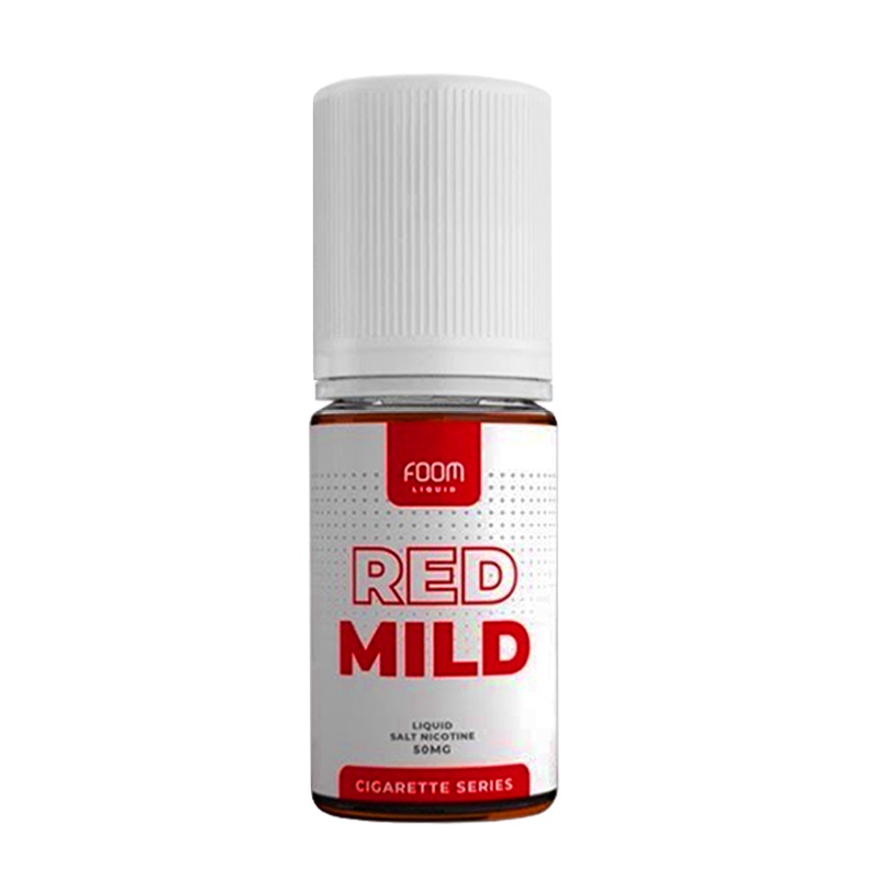 FOOM Red Mild Salt Nic E-Liquid 30ML   50MG