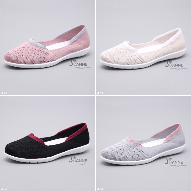 JOANNE FlyKnit Flat Shoes #A23 ORIGINAL