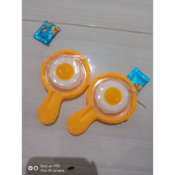 

TERBARU pudding /jelly agar bentuk telur ceplok dan squidgame