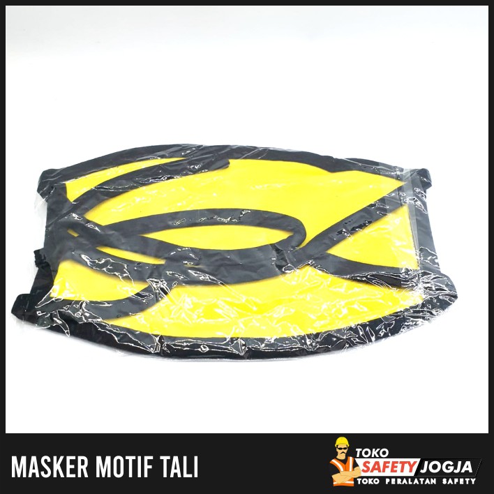 MASKER PENGENDARA MOTOR / MASKER MOTIF TALI