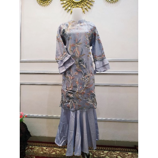 DRESS DUYUNG | GAMIS PESTA BRUKAT