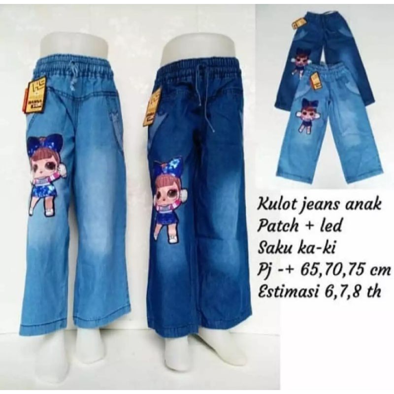 KULOT  JEANS/CELANA LUNA ANAK PEREMPUAN