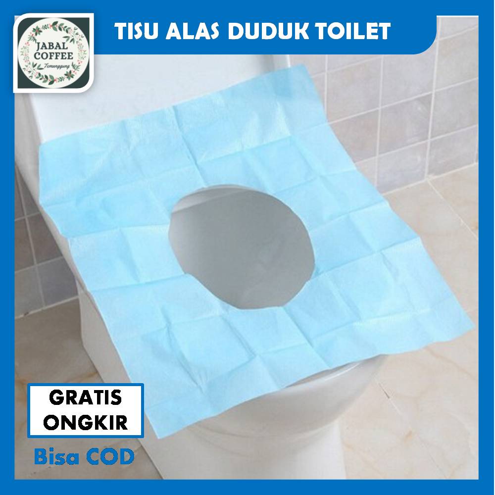 Travel Toilet Seat Cover Disposable / Alas Duduk Kloset Kertas / Alas Duduk Kloset J136