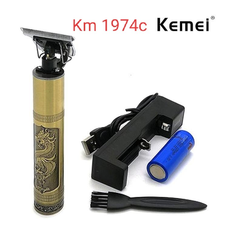 Alat Cukur Rambut Kemei KM 1974C Hair Clipper &amp; Trimmer Charger