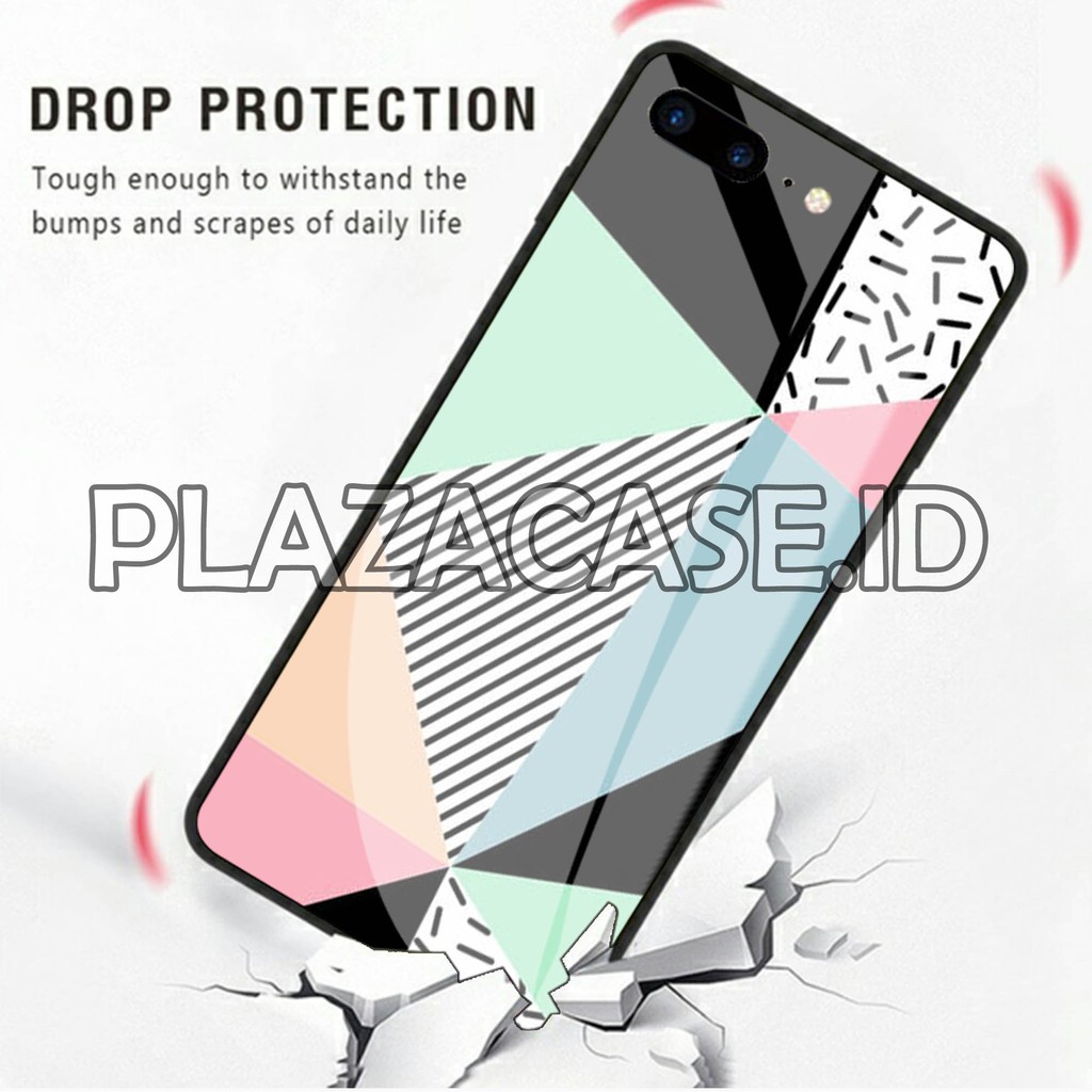 [K06] Soft Case Glass Kaca VIVO Y91C Y91 Y93 Y95 Y12 Y15 Y17 Y71 Y81 Y53 S1 Z1 PRO V15 V5 V7 V9 V11