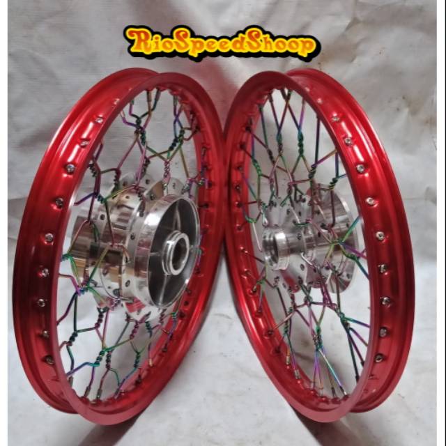 Velg Cb150R New Atau Old JariJari Kepang Velg Merah