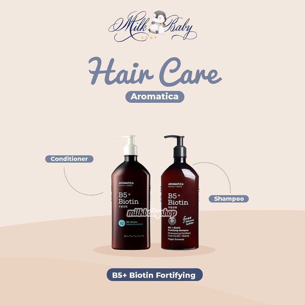 Jual B5+ Biotin Fortifying Aromatica 400ml Shopee Indonesia
