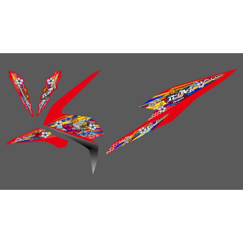 striping beat 2020/2021 deluxe transparan hologram