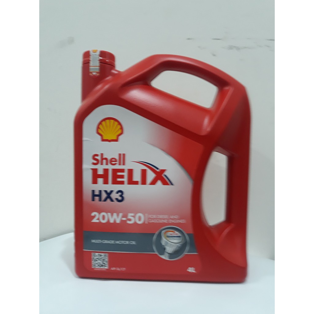 SHELL HELIX HX3 OLI MESIN MOBIL BENSIN DAN DIESEL