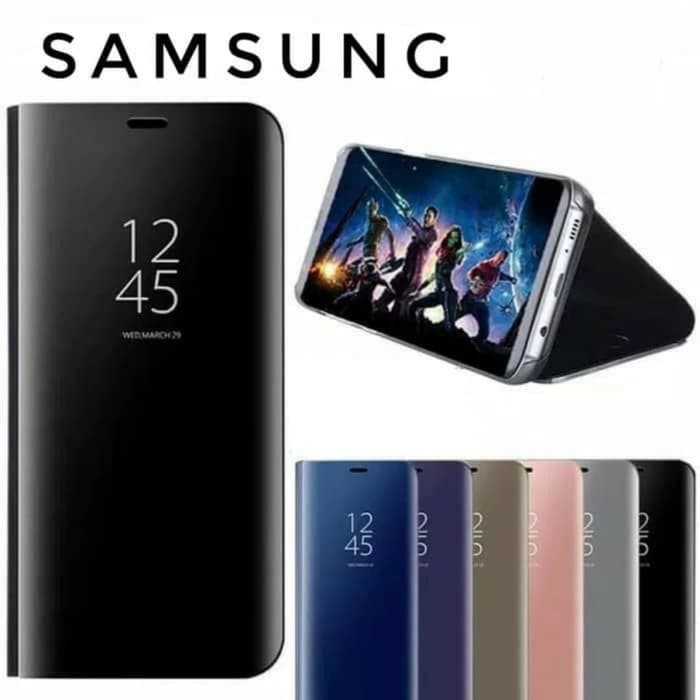 VIVO Y12 i Flip Cover Clear View Stand Standing Mirror Case