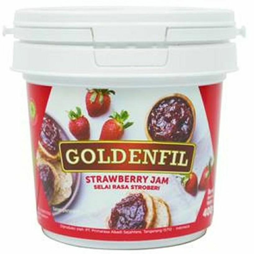 

Goldenfil Strawberry Jam 400Gr