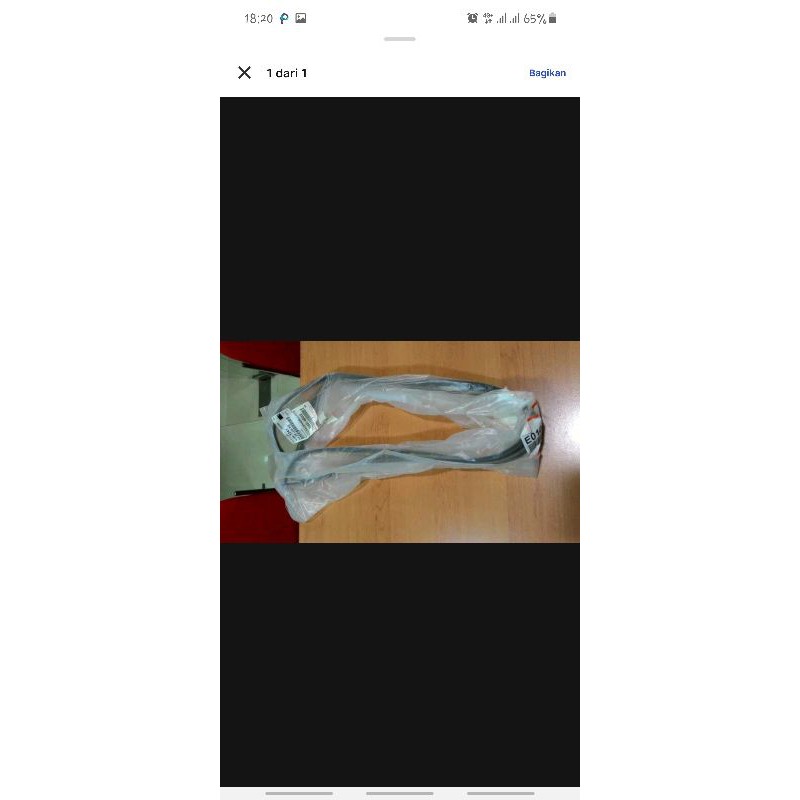 karet kaca depan vios 2003-2006 ori