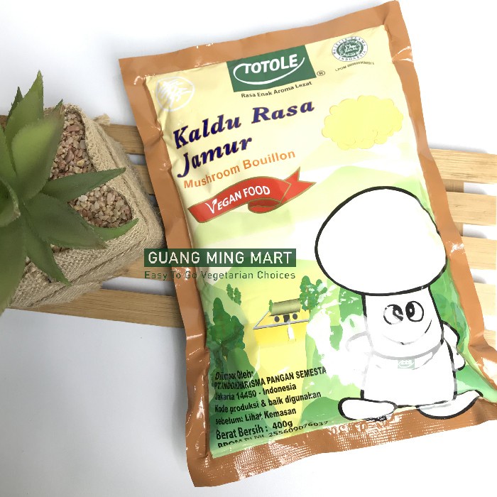 

uuttudd Bumbu Kaldu Jamur Totole 400Gr / Perasa Non Msg Mokucing Totole Fsfs201