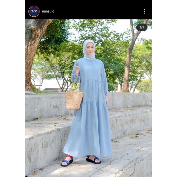 RANIA DRESS NUNA_ID COLOUR BLUE