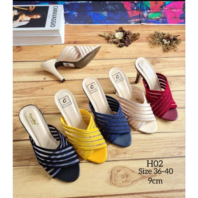 High Heels Slop High Heels Strap High Heels Elegan High Heels Pesta Heels Kekinian High Heels Murah 