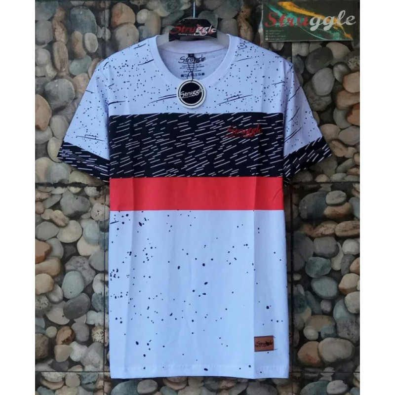 baju pria kaos distro struggle II original premium Quality fullprint