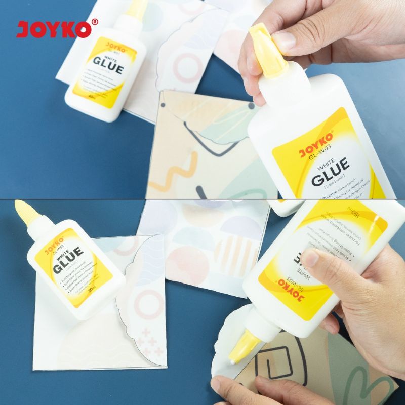 

JOYKO Liquid Glue GL-W01 ~ W03 Lem Kertas Cair Lem Putih Lem Kolase