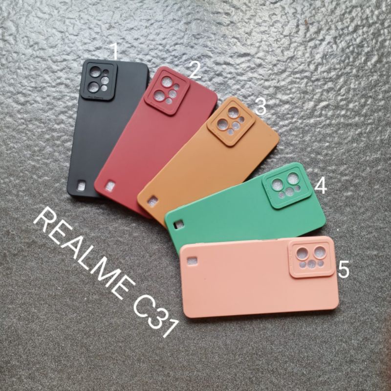 Case Realme C31 soft case softcase softshell silikon cover casing kesing housing