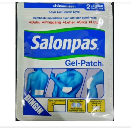 

Salonpas Gel Patch Elastis (Isi 2 Lembar) Koyo Salonpas Gel