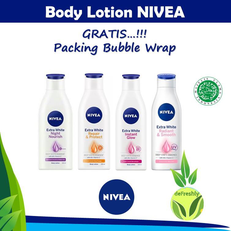 NIVEA Extra White Body Lotion - handbody nivea | 200ml