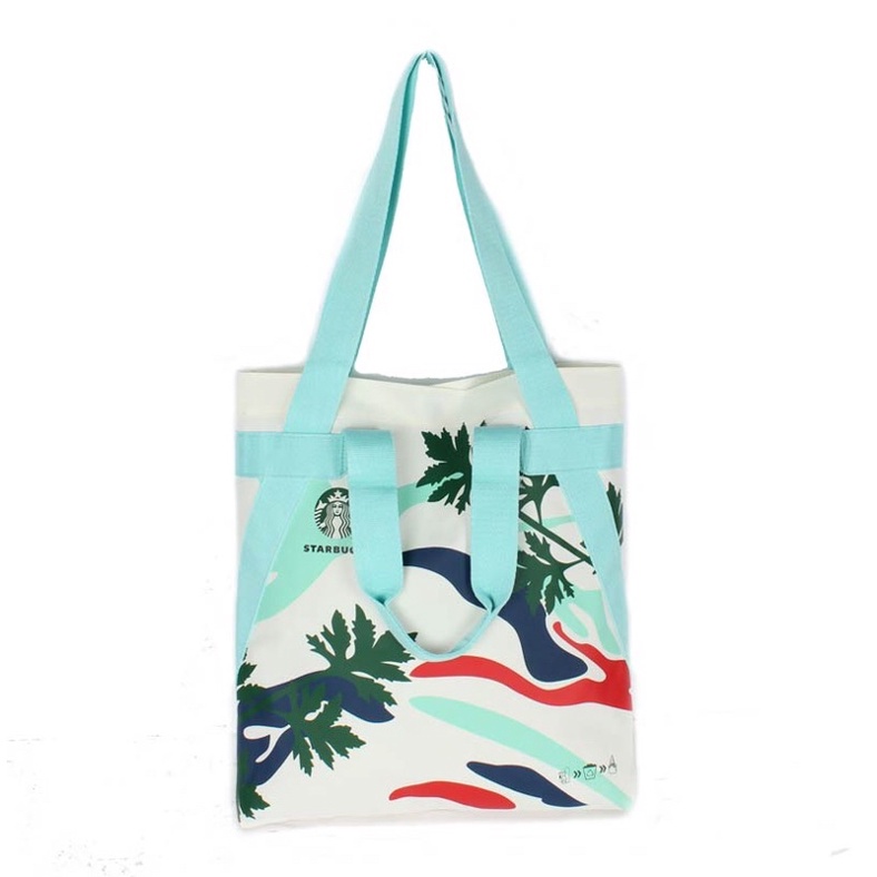 Starbucks Greenday Tas Tote Bag Wanita Branded / Tas Kanvas