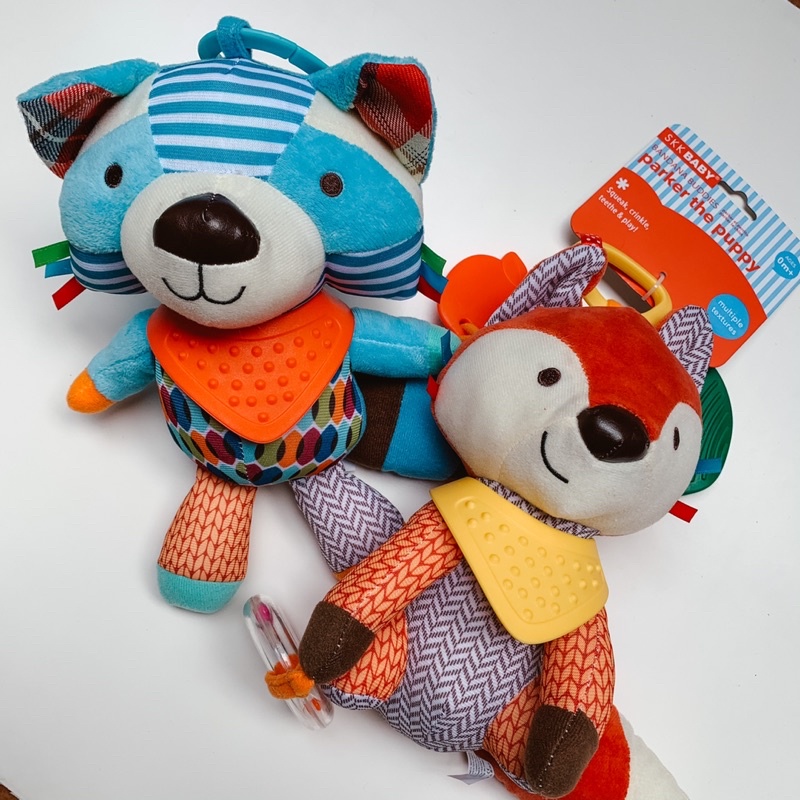 SKKBABY PLUSH TOYS | Plush Toys Baby activity | Mainan Bayi teether rattle mirror baby toys