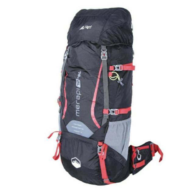 Tas Gunung Rei Merapi 70L + 5 L Include Raincover - Carrier Rei Merapi 70+5L