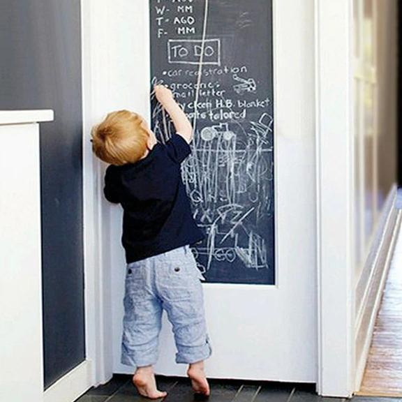 

hanya disini] Blackboard Wall Sticker Dinding Papan Tulis Hitam 45 x 200 TCA10007