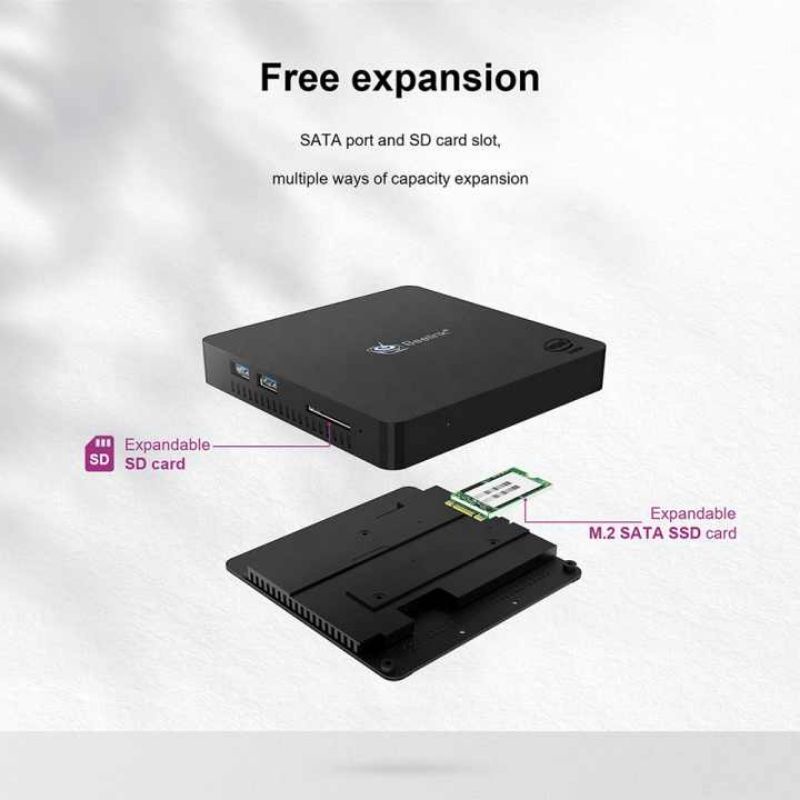 Beelink Mini PC T34 M 6/128GB SSD N3450 Win 10 WIFI HDMI 4K USB