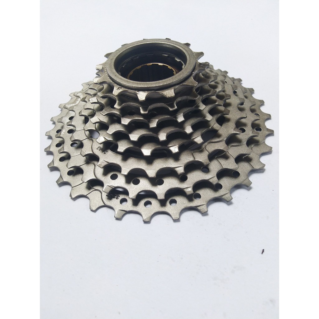 Pacific Freewheel sproket 8 speed gir belakang susun sepeda MTB lipat