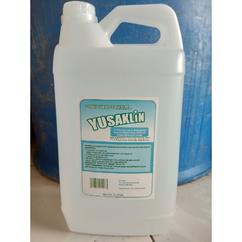 HAND SANITIZER 5 LITER CAIR KEMENKES