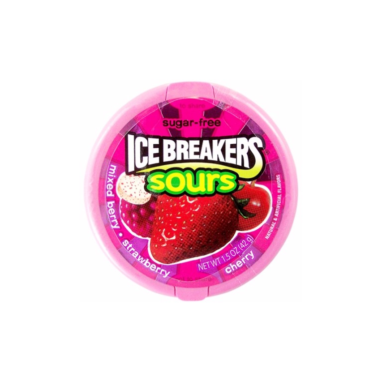 

Ice Breakers Sour Fruits Berry Sours 42gr