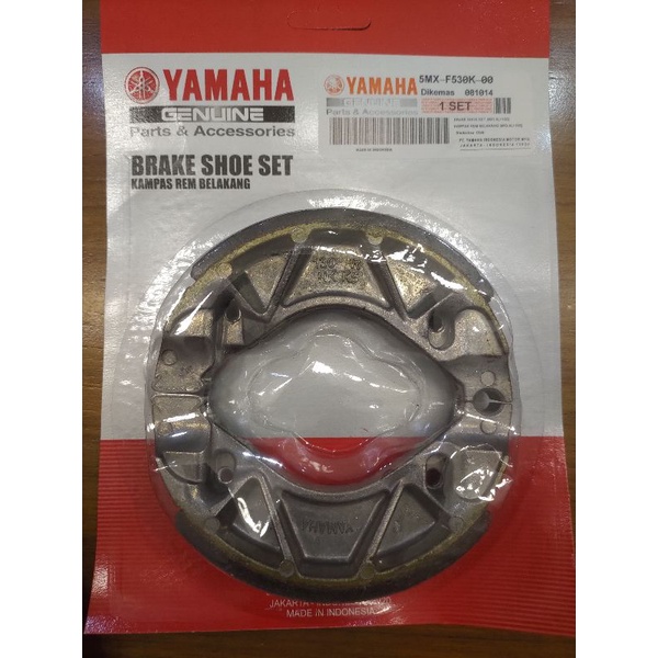 kampas rem belakang Mio