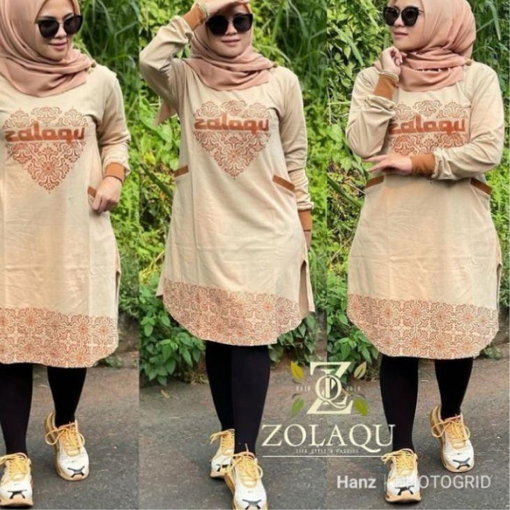 Tunik Kaos ZOLAQU ORI Terbaru 